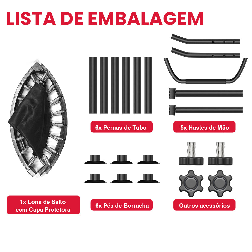 Cama Elástica Dobrável de 40 Polegadas