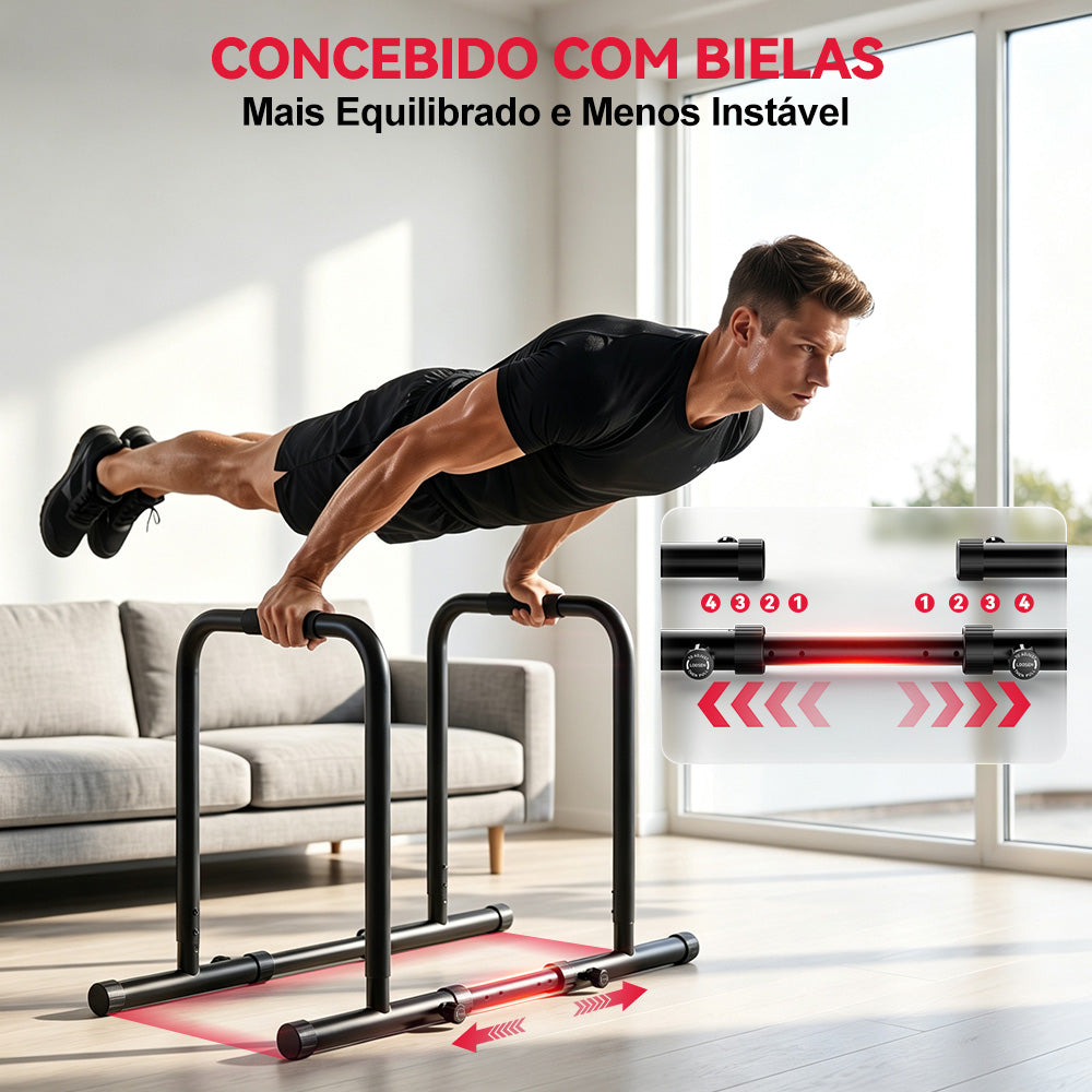 Estação de Mergulho com Barras Paralelas