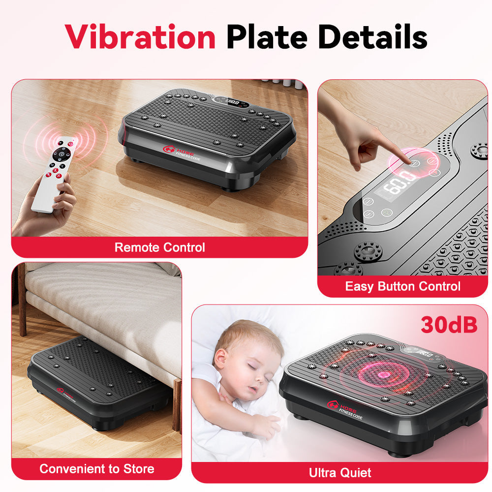Plataforma Vibratória F1, 250 Níveis de Intensidade