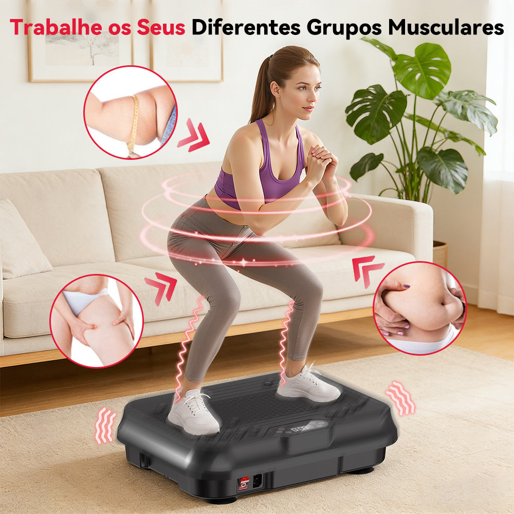 Plataforma Vibratória F1, 250 Níveis de Intensidade