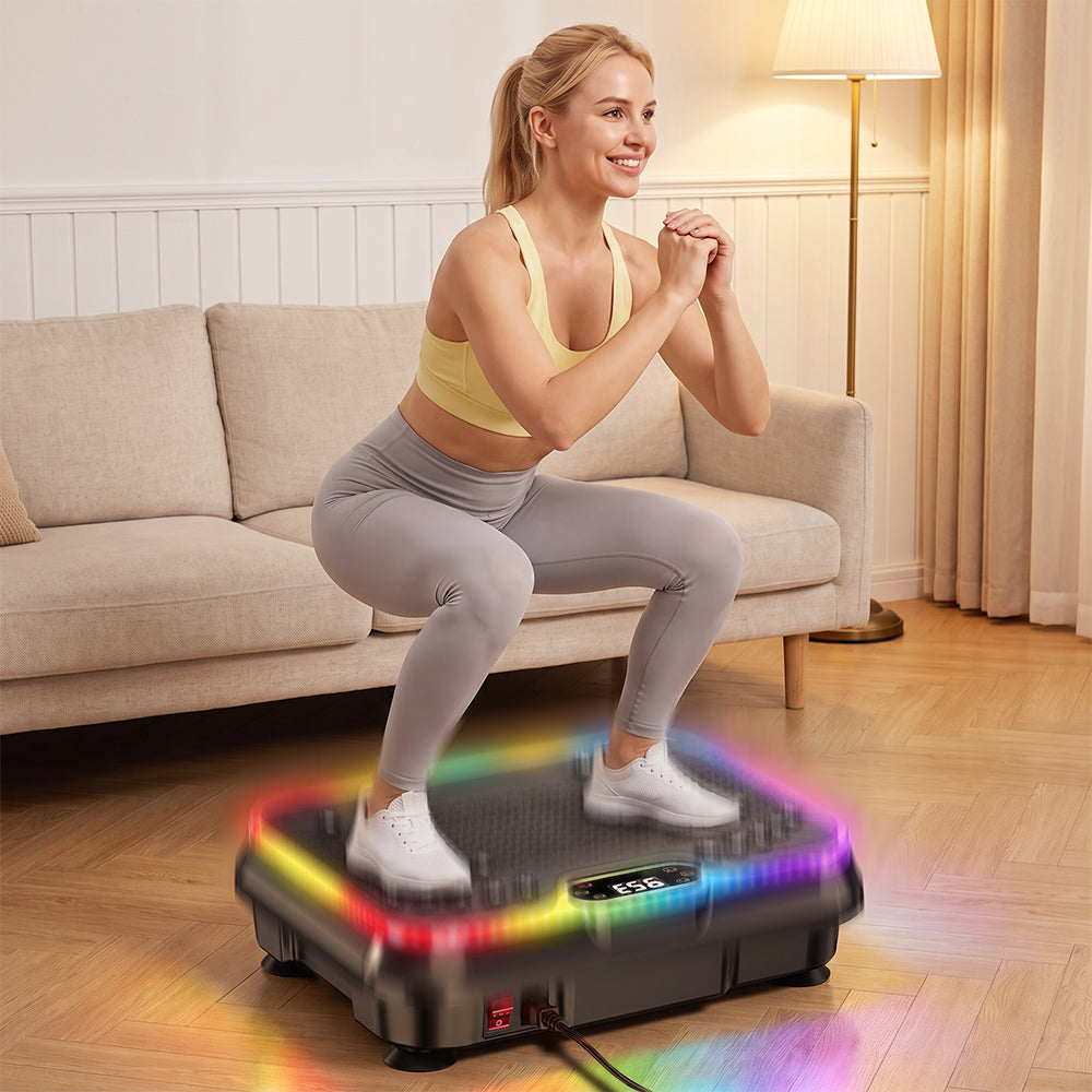 Plataforma Vibratória F1, com Iluminação LED