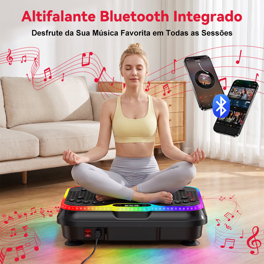 Plataforma Vibratória F1, com Iluminação LED