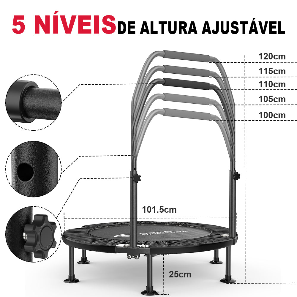 Cama Elástica Dobrável de 40 Polegadas