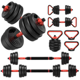Conjunto de Halteres Multifuncionais 4 Em 1