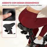 Bicicleta Estática Estacionária C1, Volante de 6 kg