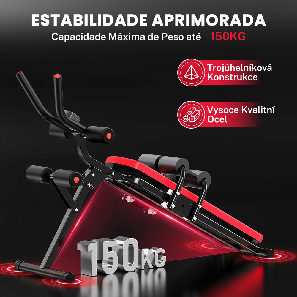 Aparelho Dobrável para Treino Abdominal