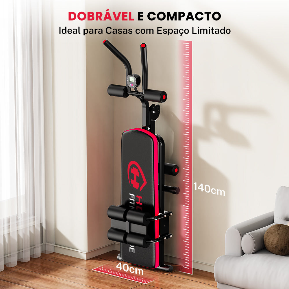 Aparelho Dobrável para Treino Abdominal