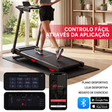 Passadeira Dobrável Q5 com Inclinação, Motor sem Escovas, Velocidade 1–12 km/h