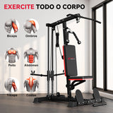 Máquina de Puxada Alta e Baixa