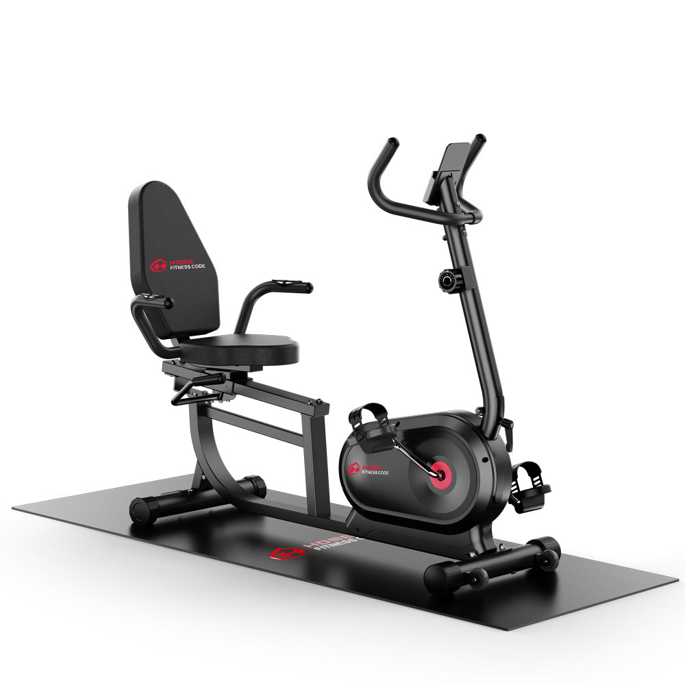 Bicicleta de Exercício Reclinada X1, 16 Níveis de Resistência