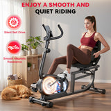 Bicicleta de Exercício Reclinada X1, 16 Níveis de Resistência