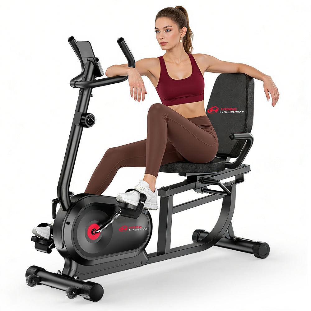 Bicicleta de Exercício Reclinada X1, 16 Níveis de Resistência