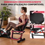 Bicicleta de Exercício Reclinada X1, 16 Níveis de Resistência