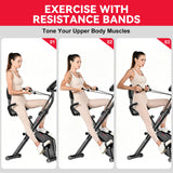 Bicicleta de Exercício Dobrável, Resistência Magnética