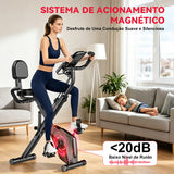 Bicicleta de Exercício Dobrável, Resistência Magnética