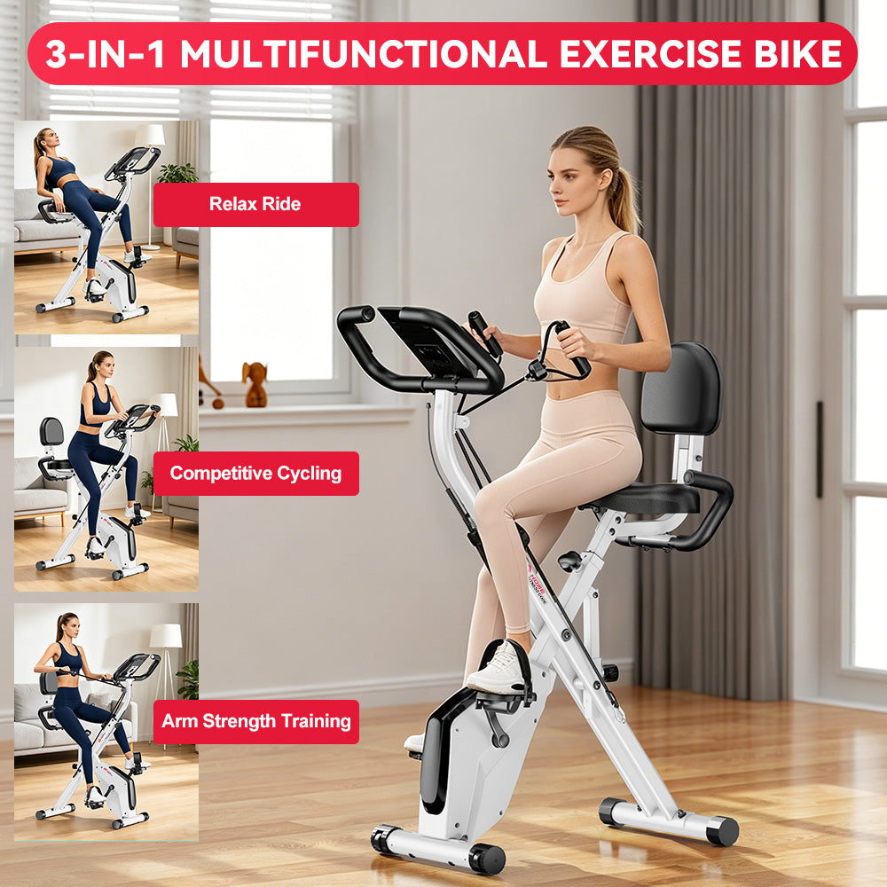 Bicicleta de Exercício Dobrável, Resistência Magnética