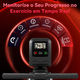 Máquina de Remo Magnética, 16 Níveis de Resistência