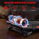 Passadeira Y5 com Motor sem Escovas, 0%-15% Inclinação Automática