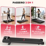 Passadeira Z3 com Motor sem Escovas, 1-6 km/h Velocidade, 5% Inclinação Manual