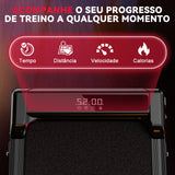 Passadeira Z3 com Motor sem Escovas, 1-6 km/h Velocidade, 5% Inclinação Manual