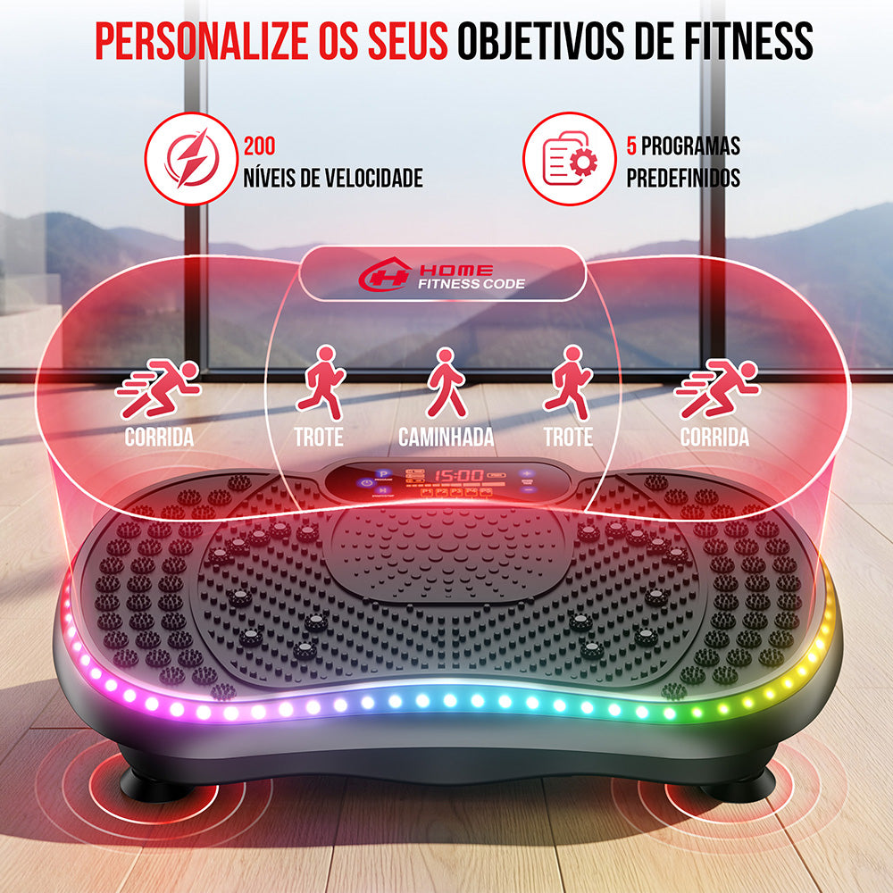 Plataforma Vibratória C1 com Iluminação LED
