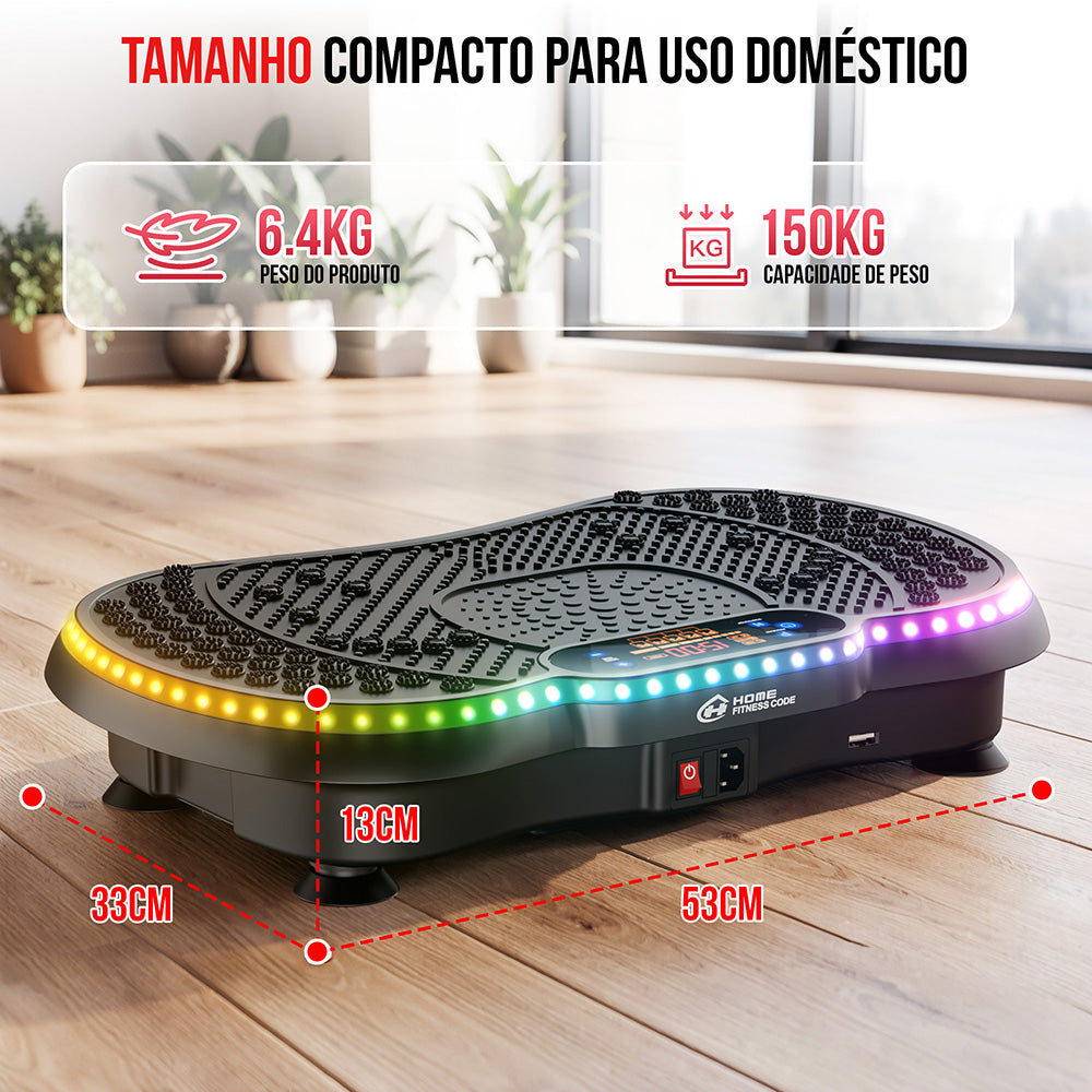 Plataforma Vibratória C1 com Iluminação LED