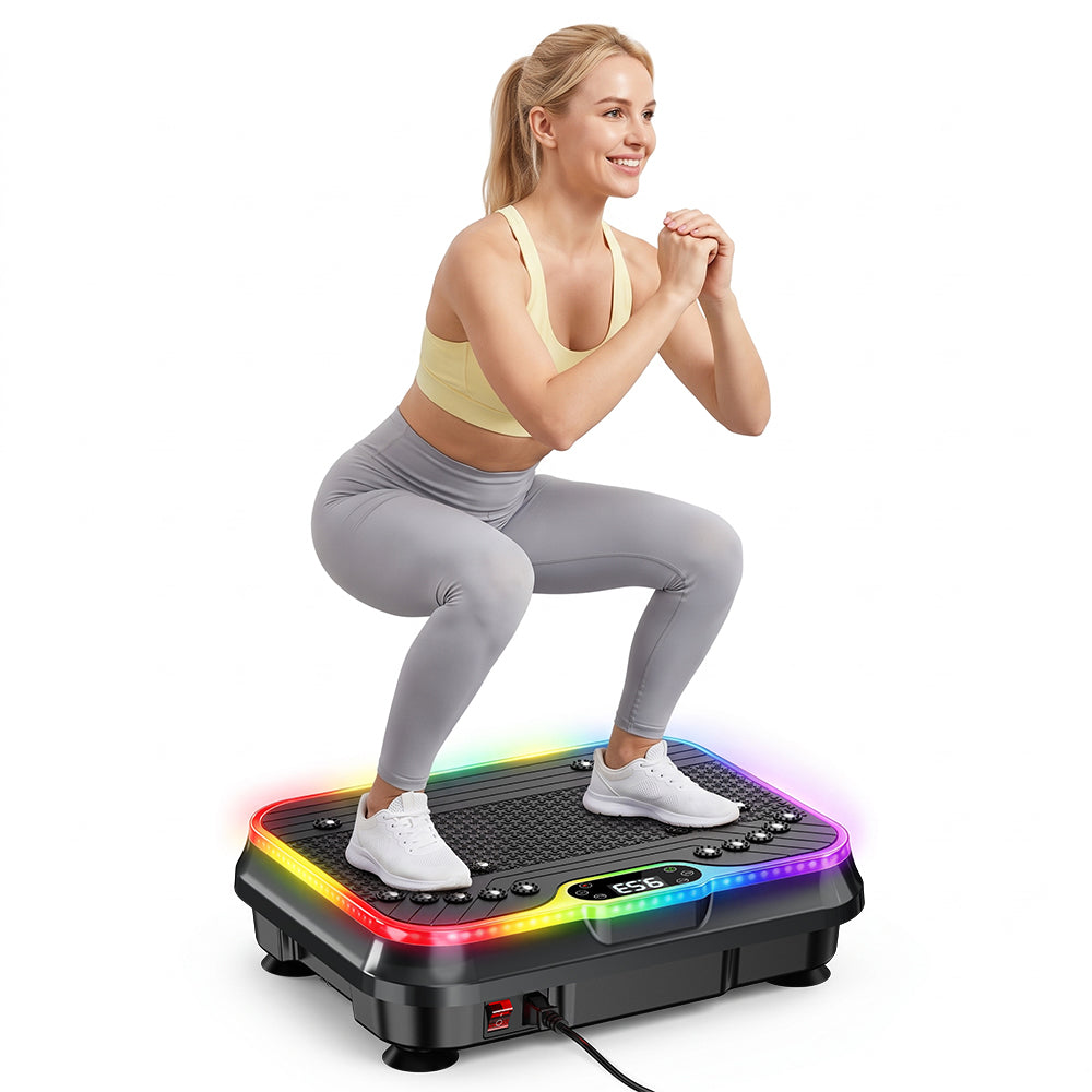 Plataforma Vibratória F1, com Iluminação LED
