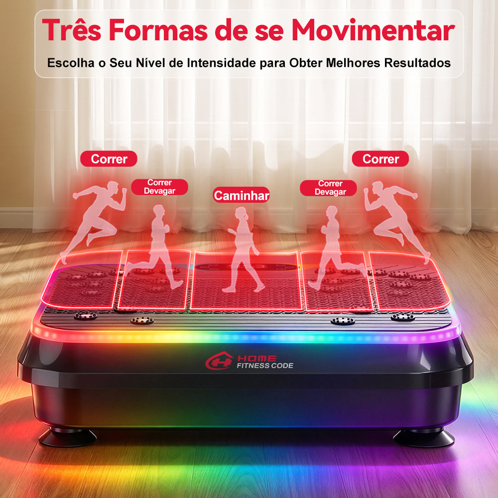Plataforma Vibratória F1, 250 Níveis de Intensidade